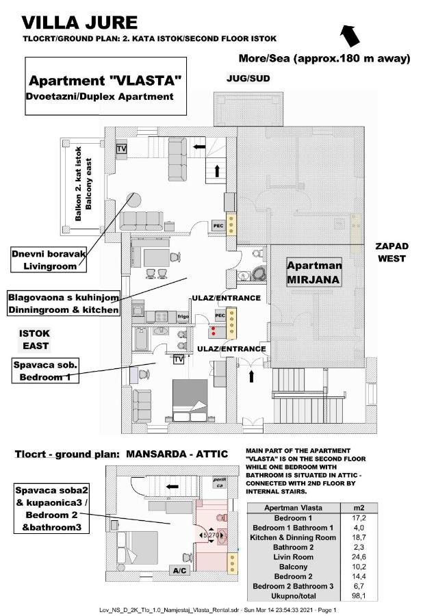 Villa Jure - Apartment Vlasta Lovran Bagian luar foto